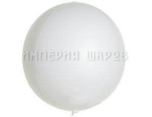 Шар 3D СФЕРА 10" Пастель Белый