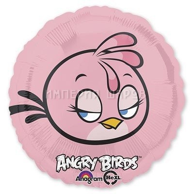 Шар Розовая Птица Angry Birds