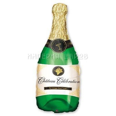 Шар фигура Бутылка шампанского 2