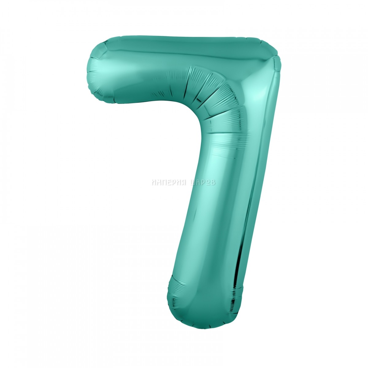 Шар фигура Цифра 7 Slim Бискайский зеленый