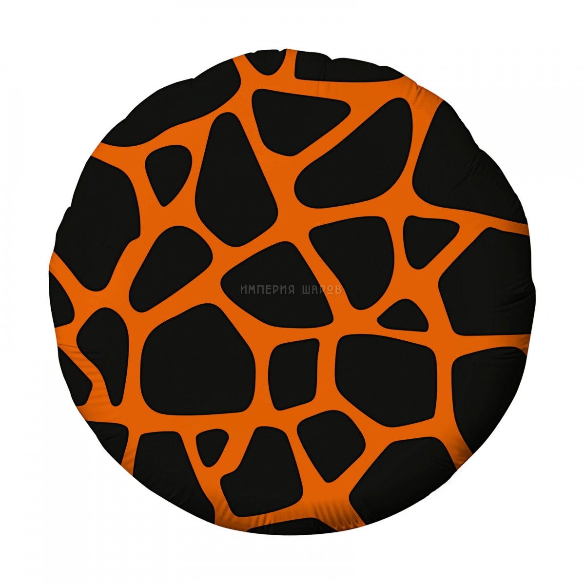 Шар надувной круг Зоо Жираф