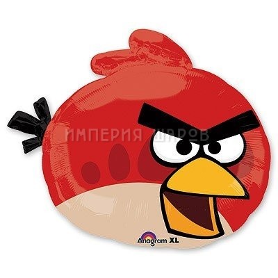 Шар фигура  Angry Birds Красная Птица, 58 см
